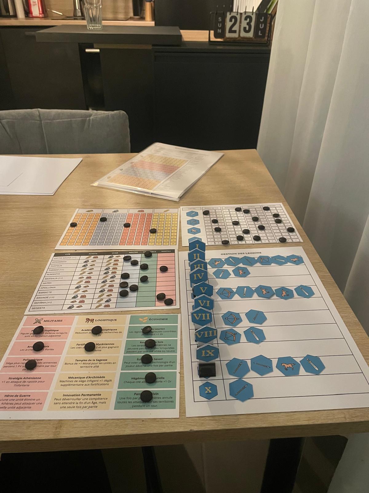 Prototype V2 complet avec fiches